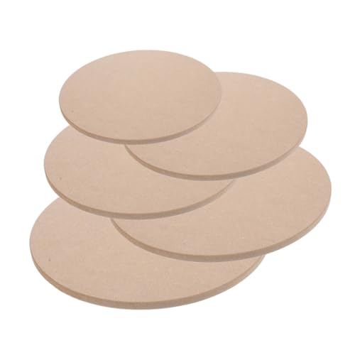 DECORNIJIA Plateaux De Potier Haute Densité 5 Pièces pour Sculpture Argile, Planches à Sculpter Robustes 11-20 Cm, Outils De Poterie Artisanale, pour Atelier Céramique