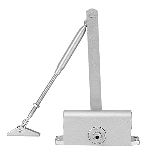 Fechadura hidráulica automática de porta, posicionamento de 90 graus, braço telescópico, porta mais