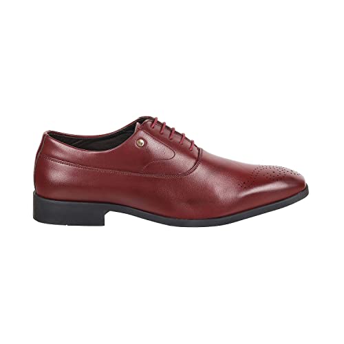 Image of Metro Men Brogue Leather Shoes