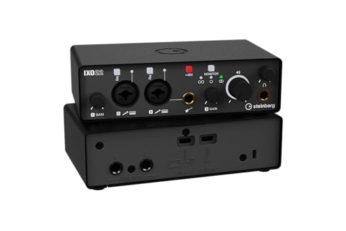 Pack IXO Recording Steinberg avec casque studio fermé et micro haute clarté
