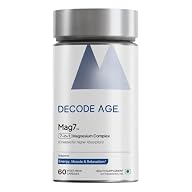 Decode Age Mag7 | Magnesium Glycinate with Citrate & Malate | Chelated for High Absorption | Magnesium Complex Supplement - Supports Sleep, Mood, Muscle Recovery & Bone Health — Magnesium Supplements