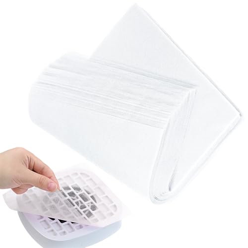 Dreuhuing Feuilles Pour Collecteur De Poussière - 100 Pièces Papier De Remplacement Pour Machine - Filtre pour Collecteur de Poussière,Pour Salon De Beauté Studio De Manucure Toilettage Soins