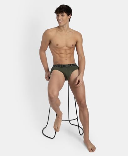 Image of Jockey IC27 Men's Tactel Microfiber Elastane Stretch Solid Brief with Moisture Move Treatment