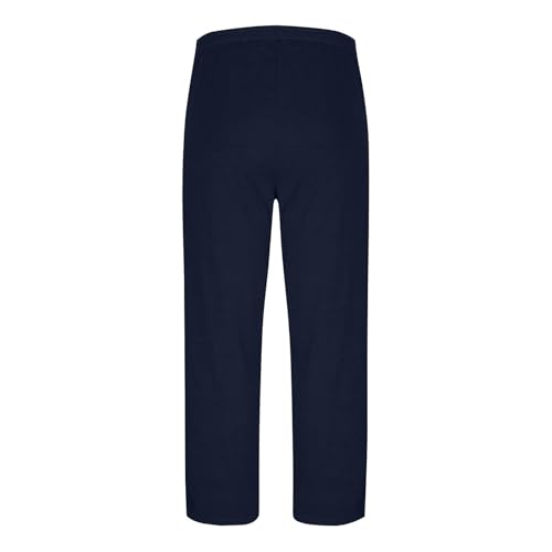 Mens Pajama Pants Solid Color Soft Comfrt Lightweight Pj Bottoms with Pockets Sleepwear Lounge Clothing Fall Winter4