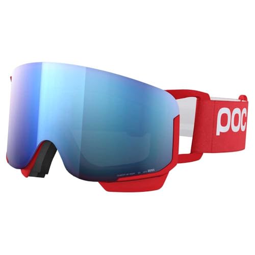 POC Nexal Mid WF – Gafas de esquí para una visión óptima en las pistas con protección UV completa (UV400)