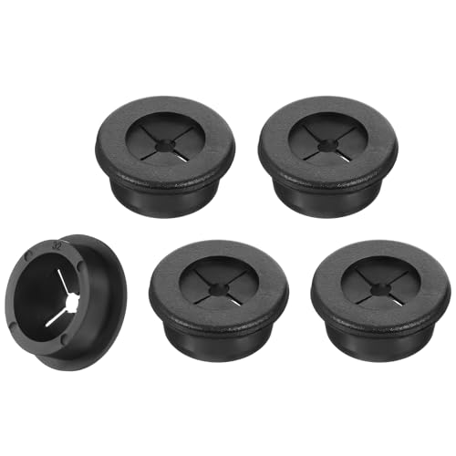 4 Pcs Wall Grommets For Cables Wall Cord Pass Through Cable Hiders For Mounted Tv Rubber Wall Bushing Grommet Drywall Grommet Wall Hole Cover Wire Organizer For Easy Install Office Computer Desk