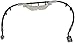 Dorman H620372 Rear Passenger Side Brake Hydraulic Hose for Select Chevrolet/GMC Models