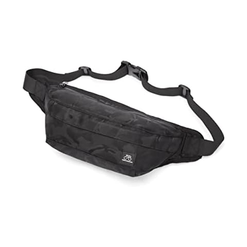 Fanny Pack for Men,Crossbody Fanny Waist Bag Pack for Wen,Belt Bag for Travel Walking Running Hiking Cycling with Adjustable Strap,Easy Carry Any Phone,Wallet（Camo Black） Cover