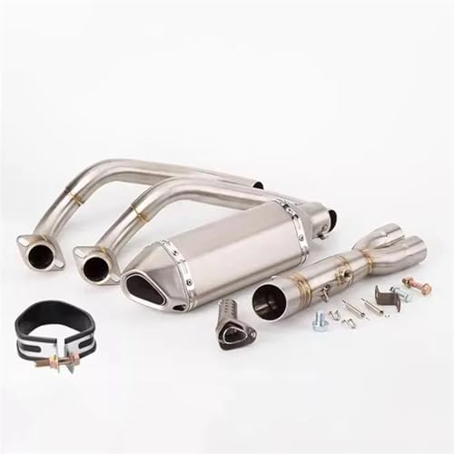 Komplette Motocross-Auspuffanlage Für Yamaha XSR700 (2014–2021) Inklusive Schalldämpferrohr(Color3)