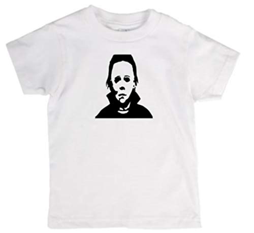 Michael Myers Halloween Kids Toddler Youth T Shirt (3T) White
