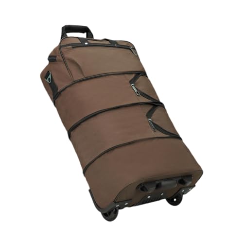 Handbag Roll Duffel Handbag Light Travel Storage on The Luggage Organizer for Luggage Organizer for Traveling Outdoors, Brown