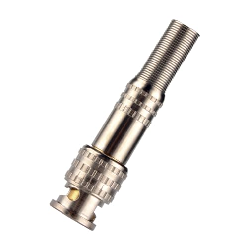 Secure Screw Lock BNC Connectors for Home Security Cameras Solderfree Screw-lock