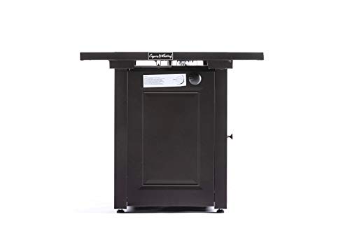 LEGACY HEATING 28-Inch Fire Table Mocha Powder Coating