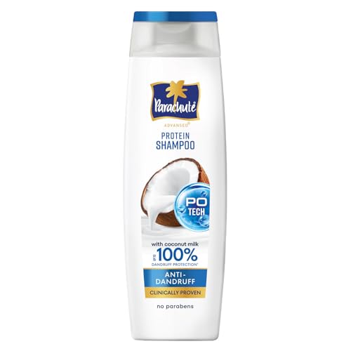 Image of Parachute Advansed Anti-Dandruff Shampoo with Coconut Milk & PO Tech | Up to 100% Dandruff protection | for Strong Healthy Scalp | Paraben free | For Men & Women | 80ml
