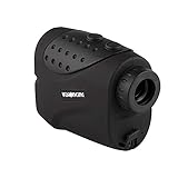 Visionking Range Finder 6 x 21 integrado USB Batería de litio recargable con telémetro láser de caza golf lluvia modo 1000 M nuevo (negro)