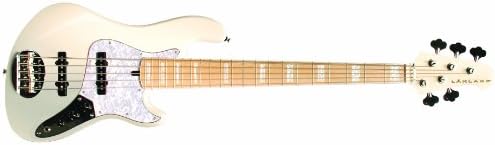Lakland Skyline Series Darryl Jones Signature 5 5-Strings Bass Guitar with Pearl Pickguard - White Pearl