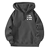 Winter Fall I am a Child of God Hoodie Tops Man Woman Longs Leeve Pullover Sweatshirt Dark Gray #3