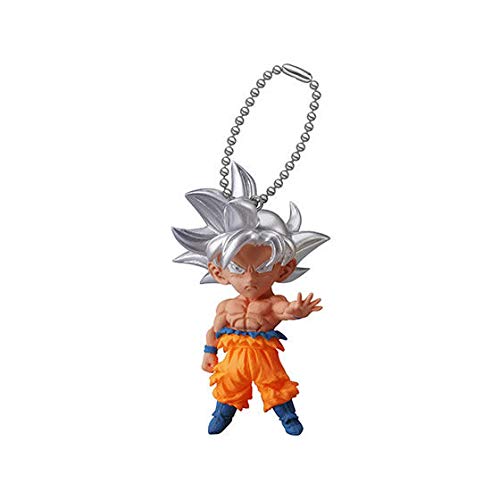 Dragon Ball Super Gashapon UDM Burst 33 Son Goku (migatte no gokui) with Keychain Capsule Toy