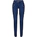 Produktbild FreeQuent Damen AIDA-JE-Denim Slim Jeans, Blau (Dark Blue 1340), Keine Angabe /L32 (Herstellergröße: 34)