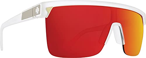 Flynn 5050 Matte Crystal - HD Gry Grn w/Red Spectra Mirror