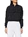 Produktbild Urban Classics Damen Ladies Cropped Crinkle Nylon Pull Over Jacket Windbreaker, Black, 3XL