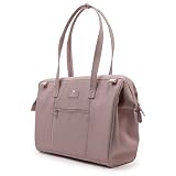 Portland Gear Cascade Tote Bag, Weatherproof Construction Travel Work Bag, Interior Organization Pockets, 20.5L, Blush