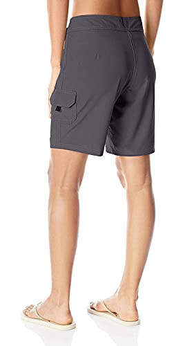 Kanu Surf 8181-CHA-14 Women'S Marina Solid Stretch Boardshort thumb #1