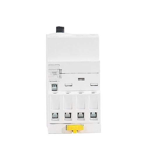 Contacteur de puissance 4P 25A 220V AC silencieux pour économie d'énergie domestique - 4