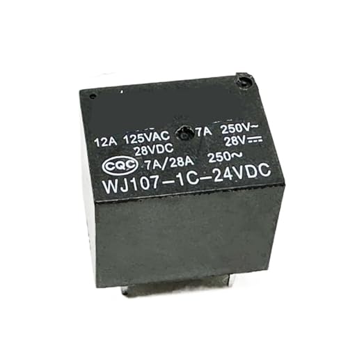 Relais 5 broches WJ107-1C-24VDC T73C composant électronique PCB