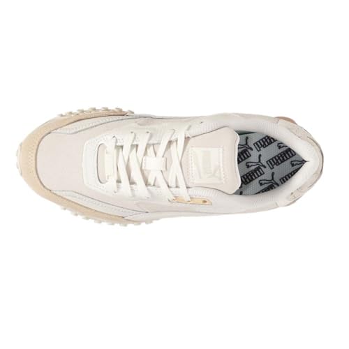 PUMA Womens Blacktop Rider Glimmer Lace Up Sneakers Shoes Casual - White4