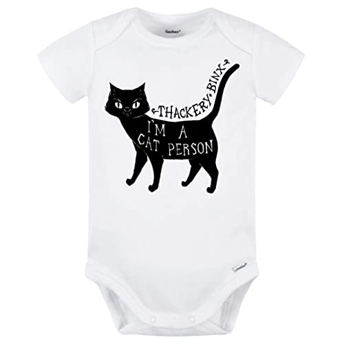 Hocus Pocus Halloween Baby Bodysuit - Binx the Cat