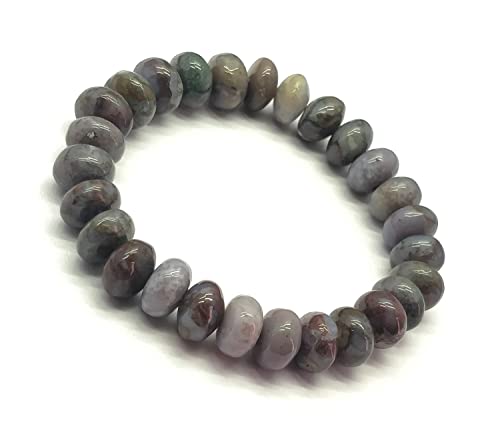 Bracelet jaspe gris LKBEADS pour le yoga et la sérénité au quotidien