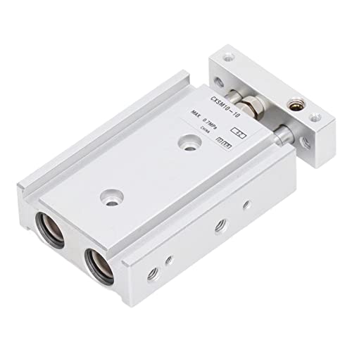 Air Cylinder, Pneumatic 2 Piston Rod 2 Shaft 0.1?0.7Mpa CXSM10 10 Accessory Air Cylinders Pneumatic Cylinder for Replacement