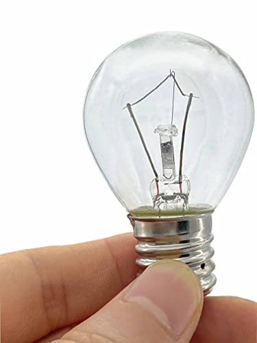 Lava Lamp Bulb, 6 Pack 25 Watt Lava Lamp Light Bulb, S11 E17 Base 120 Volt Lava Lamp Replacement Bulb For 14.5 Inch Glitter And Lava Lamps - Dimmable - Warm White #TOP3