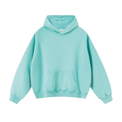 Mens Hoody Oversized Hoodie Unisex Heavyweight Sweatshirt Plain Hoodies Pullover Fall Outfits Fashion