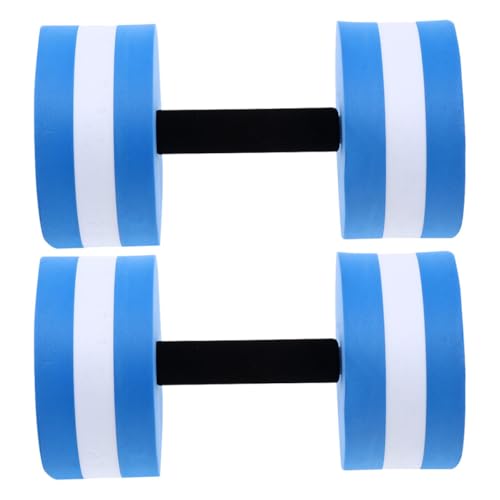Mancuernas acuáticas de espuma EVA portátiles para fitness acuático y ejercicios en piscina