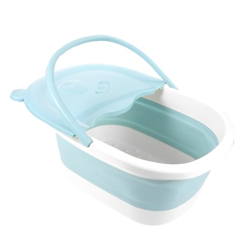 Gogogmee Collapsible Foot Bath Bucket for Camping Outdoor Travel Portable Foot Soaking Tub