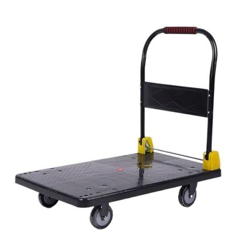 Carrito Dolly de Plataforma con Manija Plegable y Ruedas miniatura 1