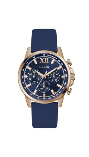 Image of GUESS Walker Analog Watch for Men with Round Dial & Water Resistant Man's Wrist Watches