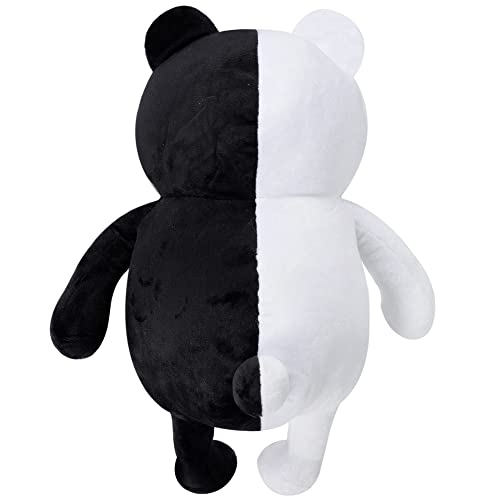 Cllayees Black White Bear, 40Cm Monokuma Bear Plush Doll, Stuffed Bear Pillow Toy For Boys Girls Birthday Party Home Decor #TOP1