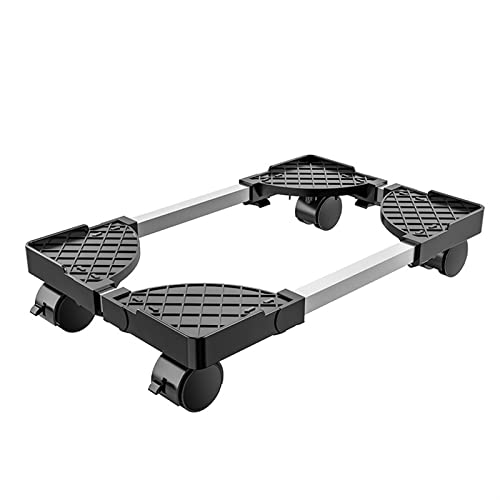 Soporte móvil para CPU, soporte escalable para torre de PC con ruedas giratorias de 360°, compatible con la mayoría de chasis miniatura 1