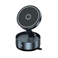 Debbeny Porta Cellulare Auto per Magsafe,Supporto telefonico a ventosa magnetico,Montaggio Auto Pieghevole & Rotazione 360 &deg;Supporto Telefono Magnetico per Palestra/Specchio/Superficie liscia