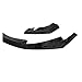 Front Lip, Car Front Bumper Lip Spoiler Diffuser Splitters Body Kit Aprons Cover Guard Trim Compatible for BMW M3 G80 2020 2021 2022 2023 2024