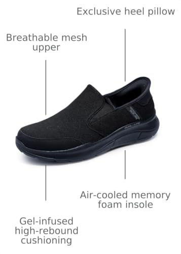 Image of Skechers Men's Equalizer 5.0 Drayze Slip-in | Hands Free Slip-ins, Relaxed Fit, Air-Cooled Memory Foam, Machine Washable