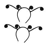 BESTYASH 2stücke Stirnband Mit Antenne Für Halloween Kostüm Party Dekorative Kopfbedeckung Für Maskenball Cosplay Zubehör