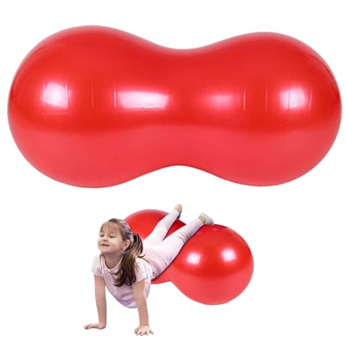 Balle de yoga gonflable premium en PVC robuste de 35 x 18 pouces