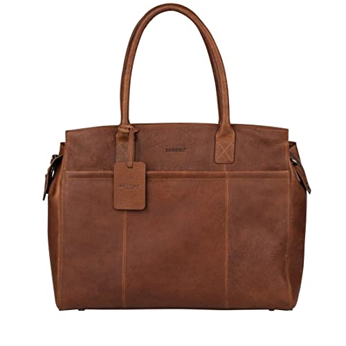 Serviette cuir Burkely 40 cm du café au rendez-vous d'affaires
