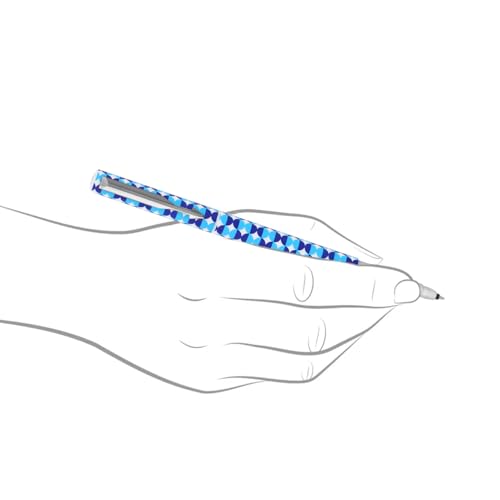 Parker Vector | Limited edition| Chrome Trim |Roller Ball Pen| Black Body Colour| Ink Color - Blue