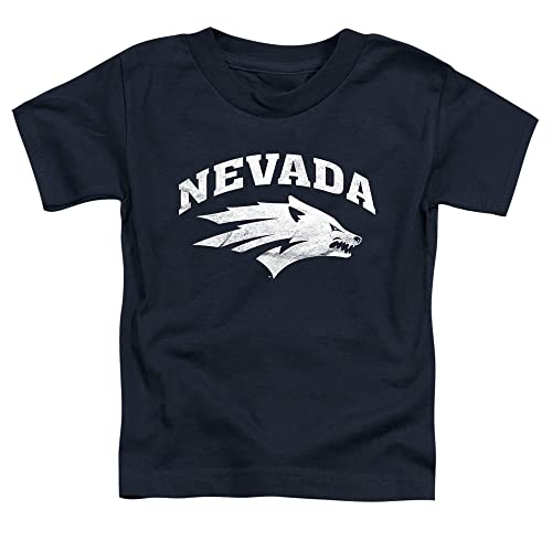 University of Nevada, Reno Official Distressed Primary Logo Unisex Toddler T Shirt
