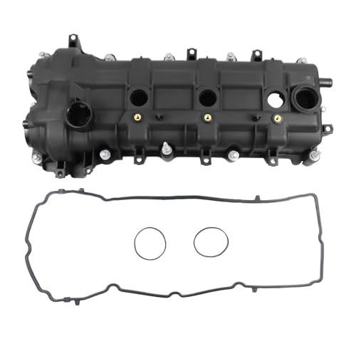 �G���W���o���u�J�o�[�K�X�P�b�g�Z�b�g �ɓK������ ���� 1500 �v���}�X�^�[ 2500 3500 3.6L 2013-2021 �E/���G���W���V�����_�[�w�b�h�o���u�J�o�[(Left Side)